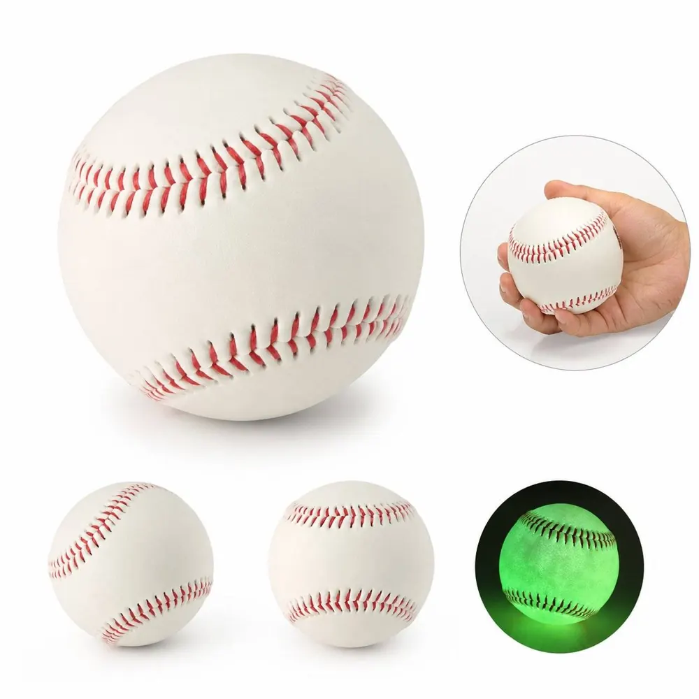 Glow PVC Baseball for Night Training, Luminescent 2