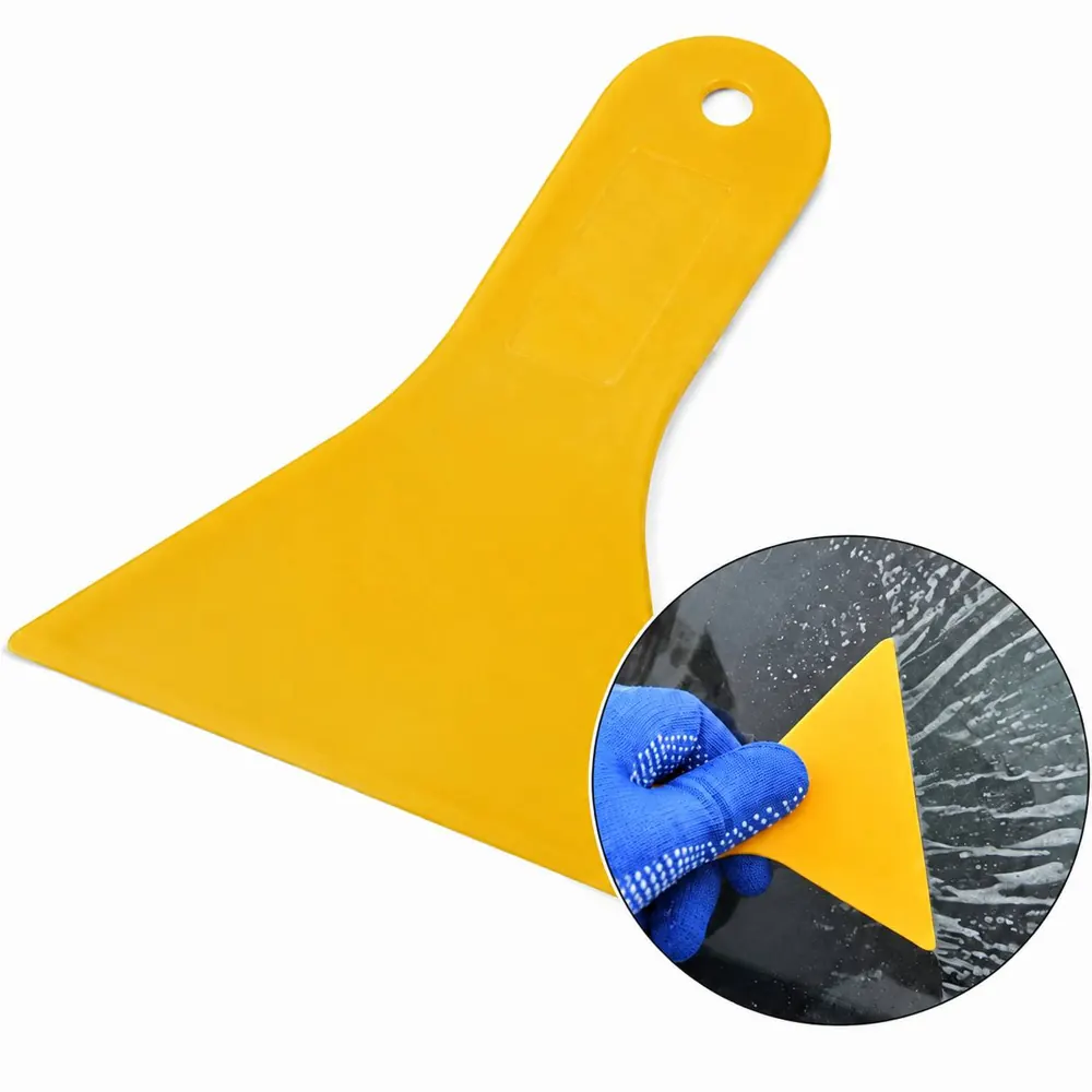 Multi-Purpose Plastic Film Scraper for Auto Glass 2