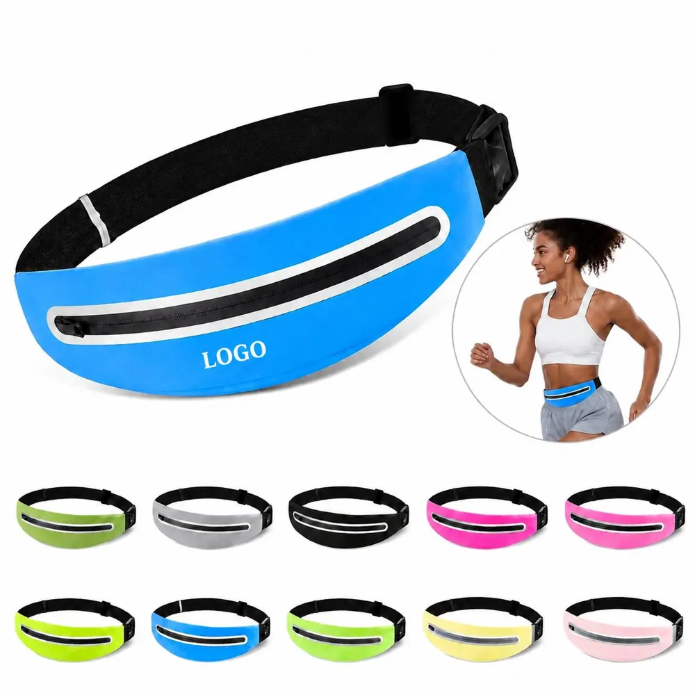 Reflective Waterproof Waist Bag for Running Cycling Hiking