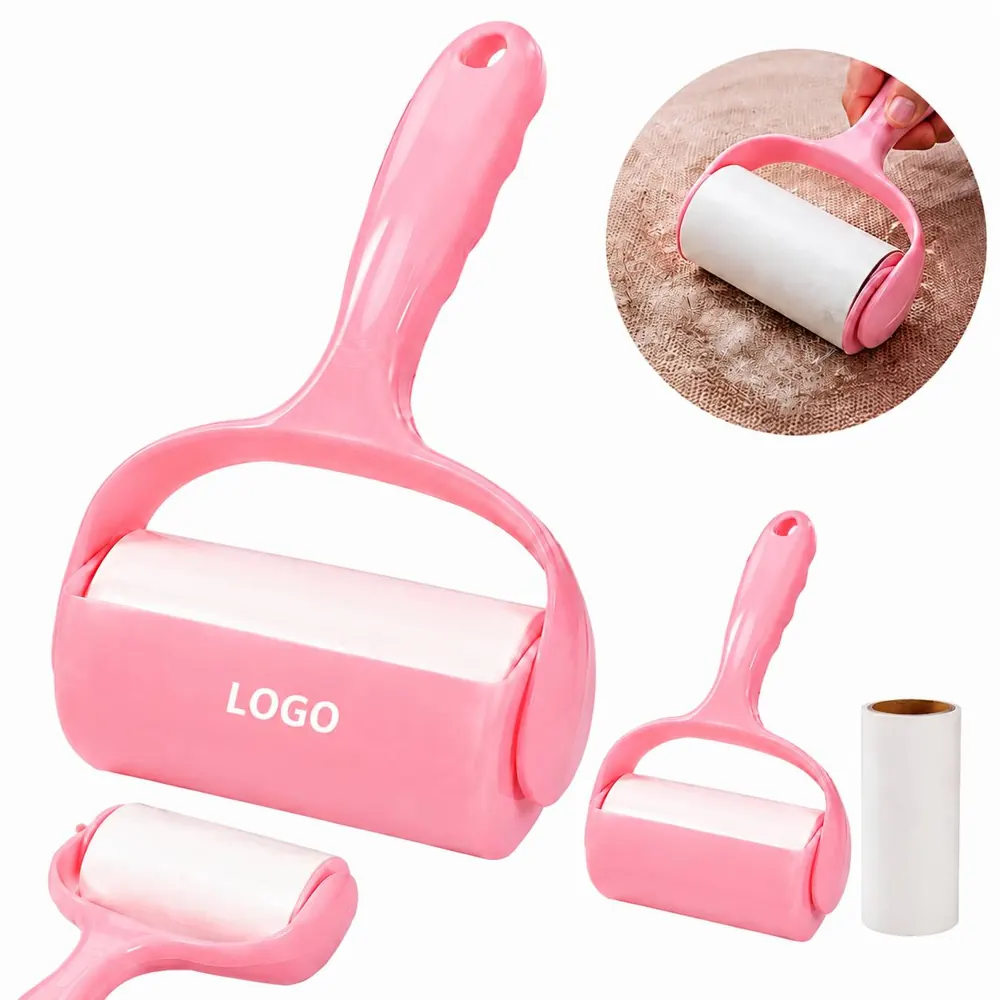 Ergonomic Lint Roller with Easy-Empty Collection Compartment