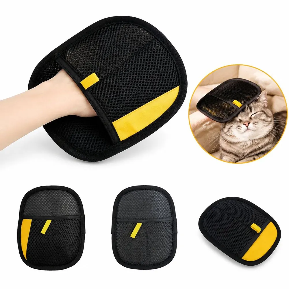 Anti-Static Pet Hair Removal Gloves for Furniture & Clothing 2