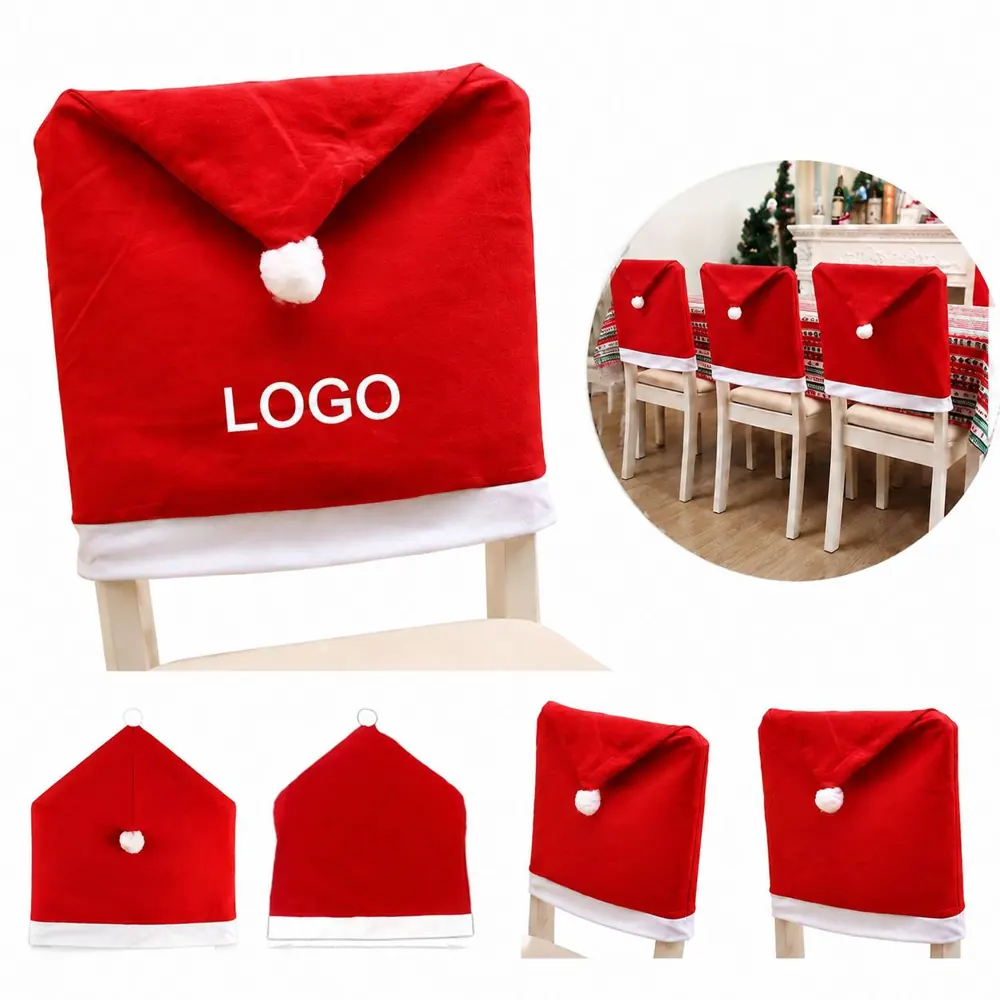 Red Nonwoven Chair Covers with Elastic Edge for Events