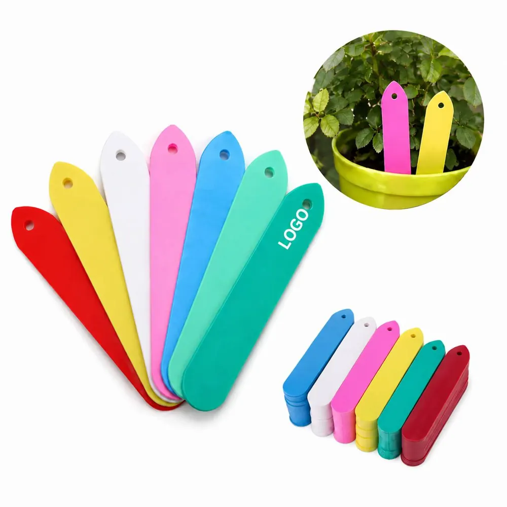 Thick Perforated Plastic Plant Labels for Garden