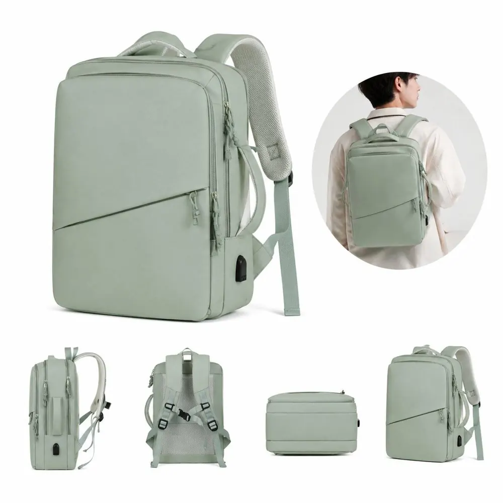 Waterproof 3-in-1 Travel Backpack with Laptop Sleeve 2