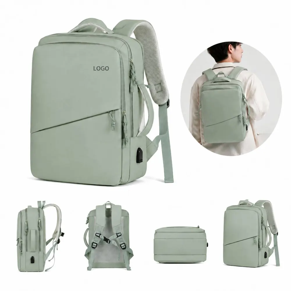 Waterproof 3-in-1 Travel Backpack with Laptop Sleeve