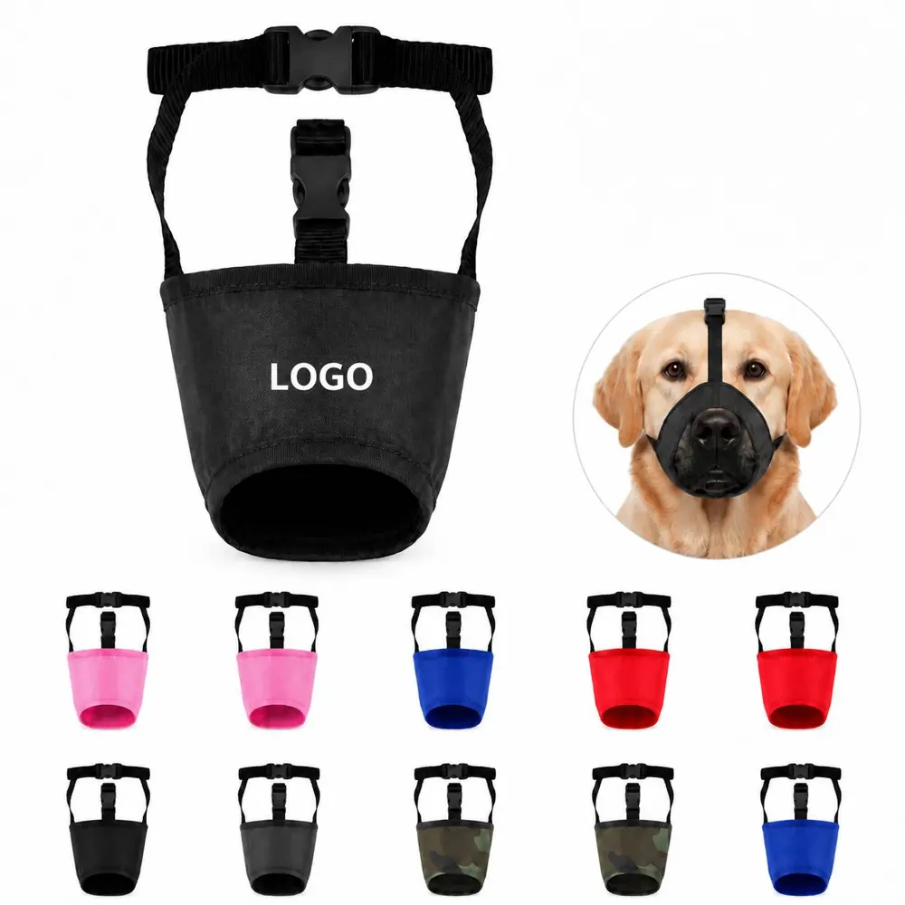 Breathable Dog Muzzle with Adjustable Fit for Bark Control