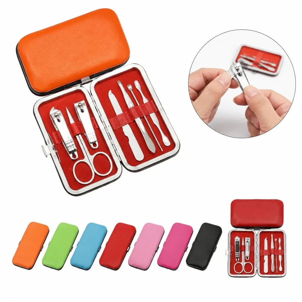 7-Piece Stainless Steel Manicure Set for Home and Travel 2