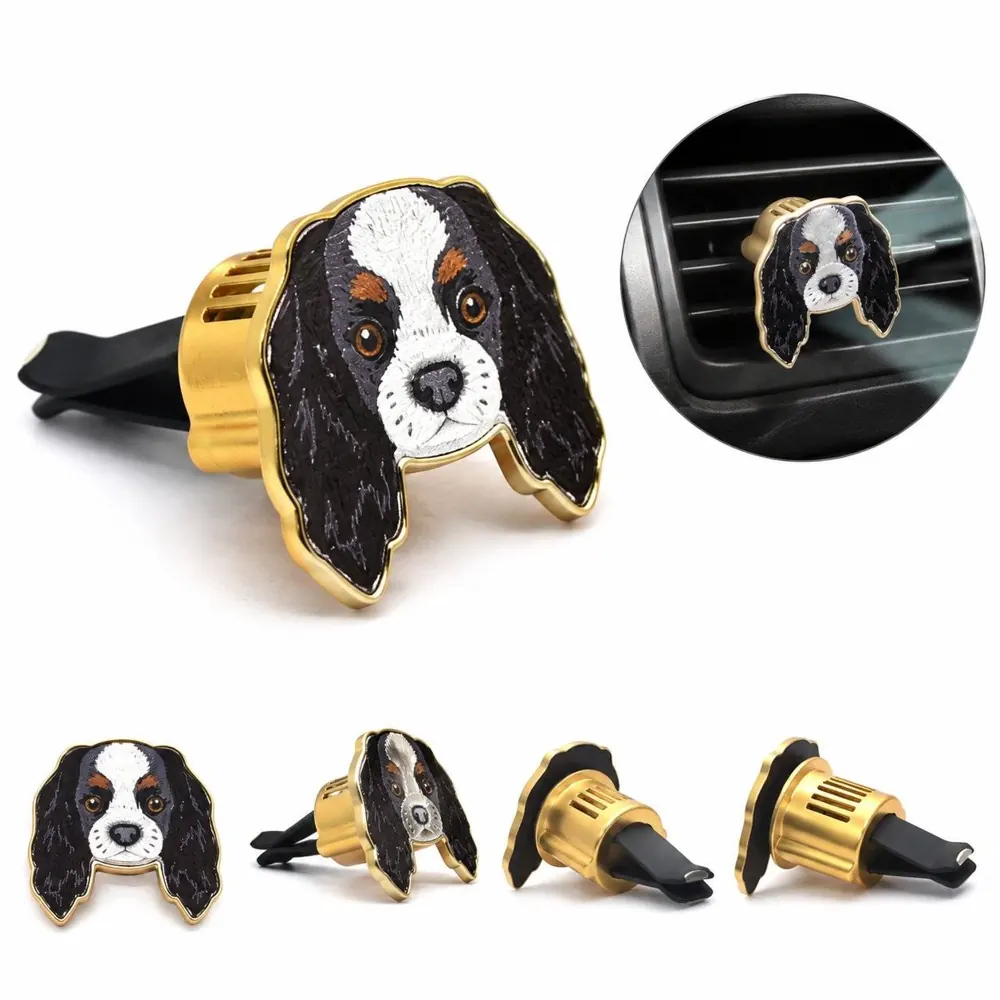 Zinc Alloy Car Vent Clip Air Freshener, Custom Shape 2