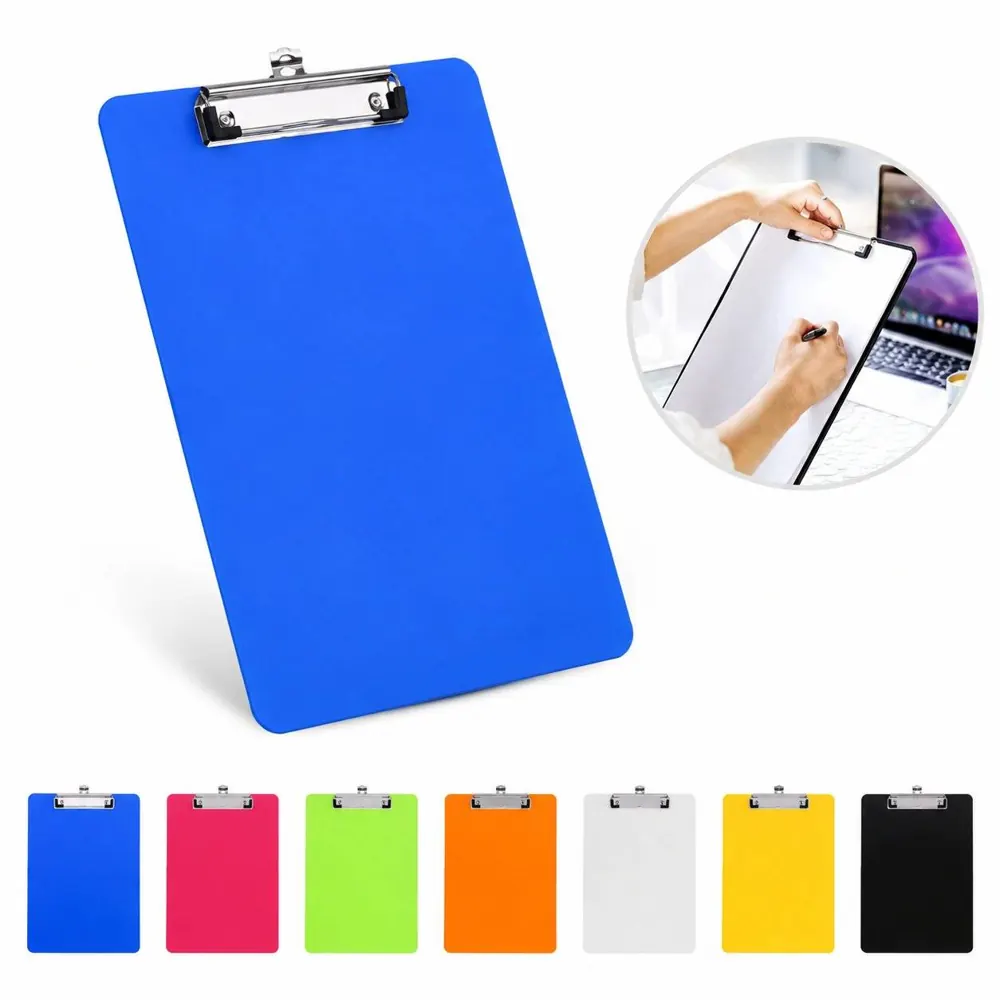 Waterproof A4 Plastic Clipboard with Notepad for Writing 2