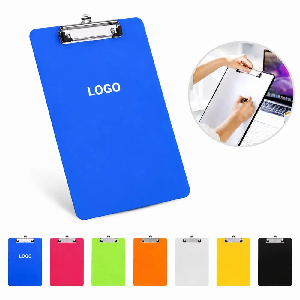 Waterproof A4 Plastic Clipboard with Notepad for Writing