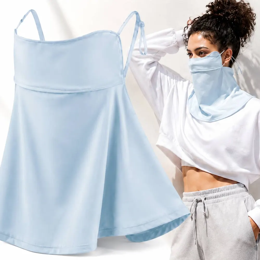 UPF 50+ Breathable Sun Protection Mask for Face and Neck 2