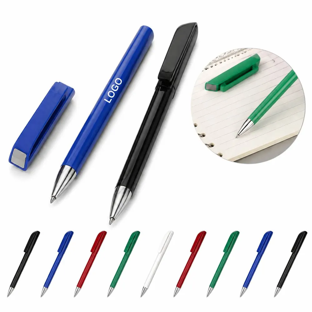 Black Twist Pen with Smooth Refillable Twist Action