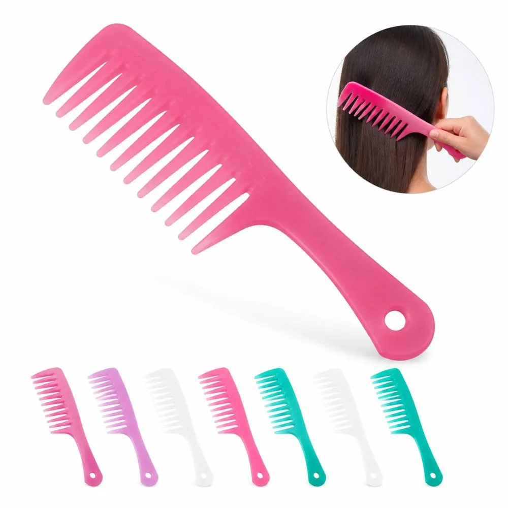 Antistatic Wide-Tooth Comb for Gentle Detangling & Styling 2