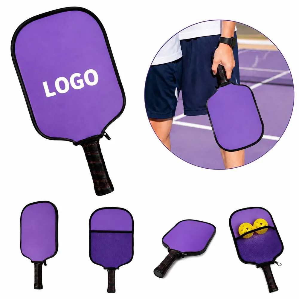 Neoprene Pickleball Paddle Cover with Pocket for Protection