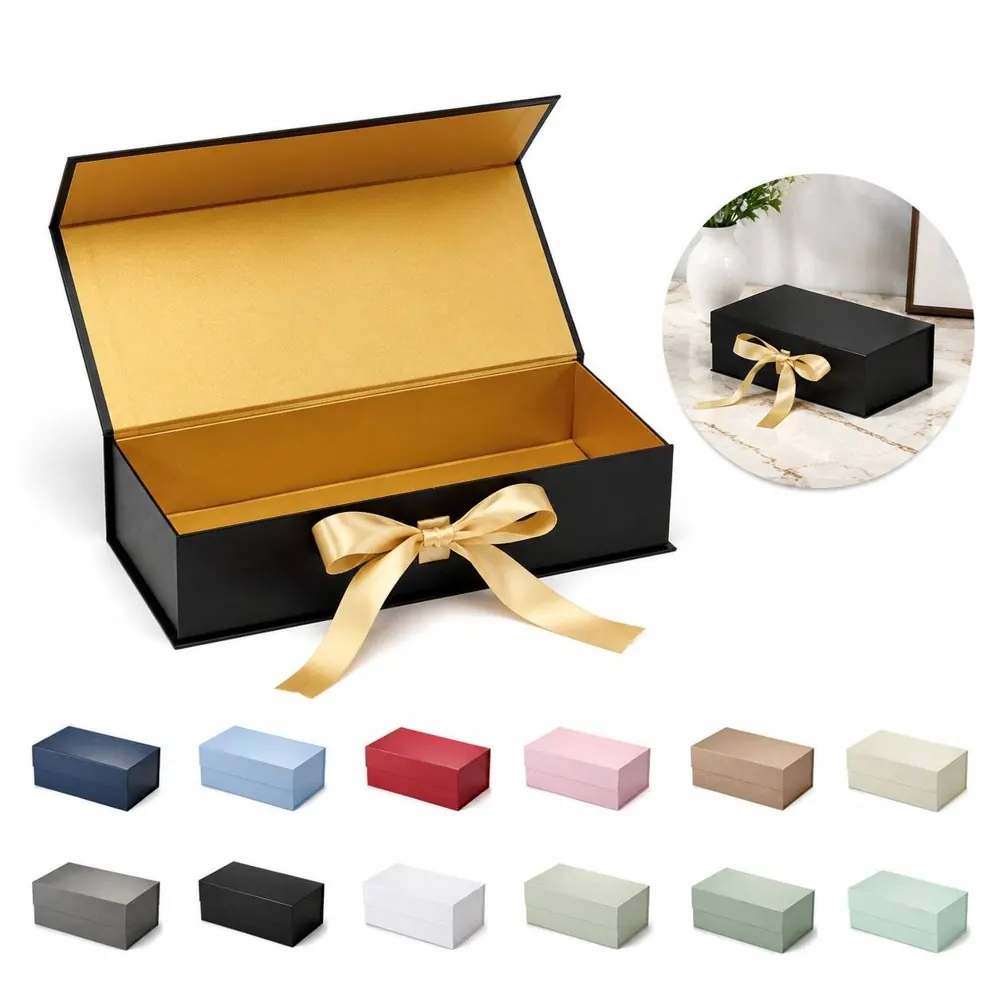 Magnetic Collapsible Gift Box A5, Deep 9.25x6.69x3.94 Inches 2