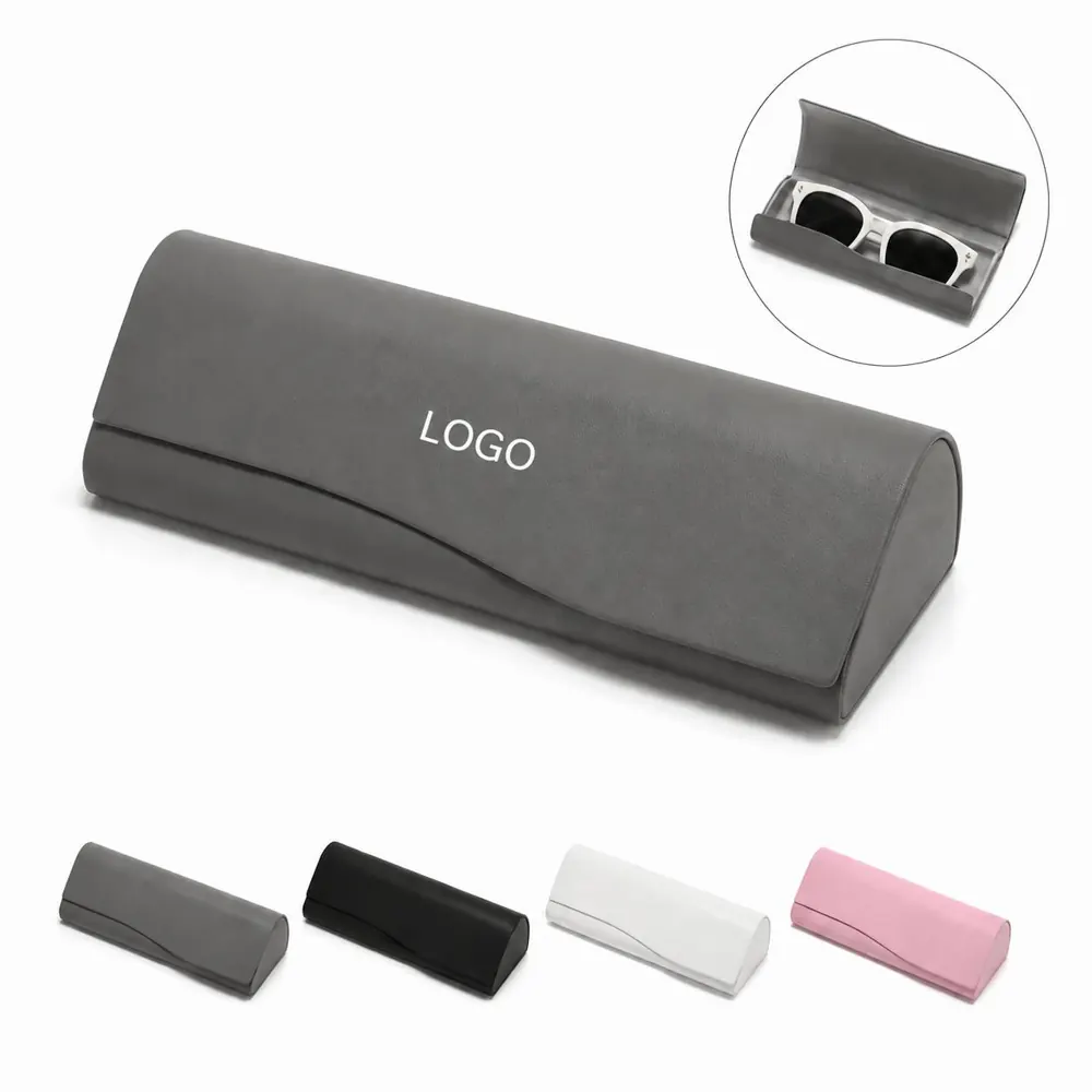 Hard PU Glasses Case with Magnetic Closure, Anti-Pressure