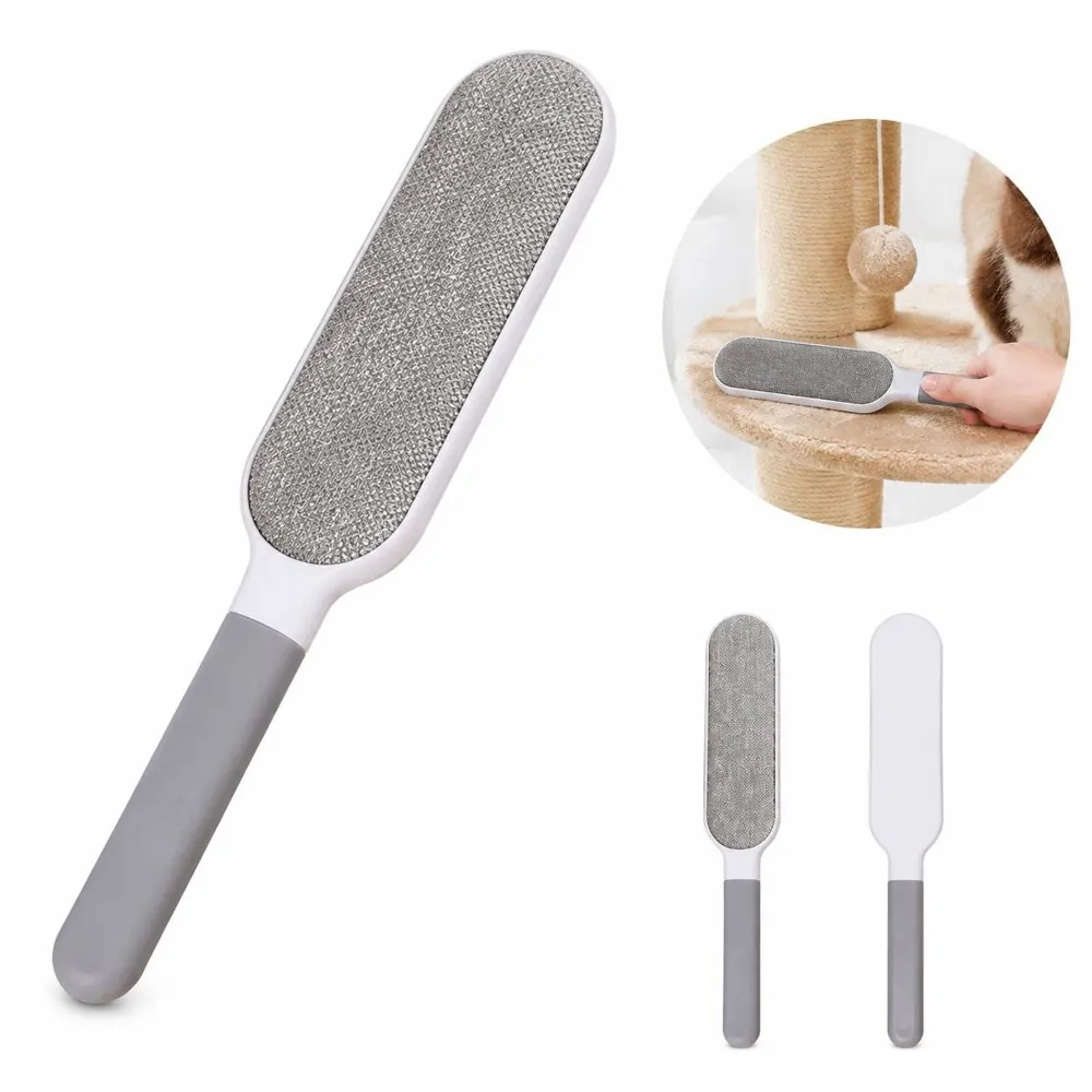 Double-Sided Fabric Lint & Pet Hair Remover Brush 2