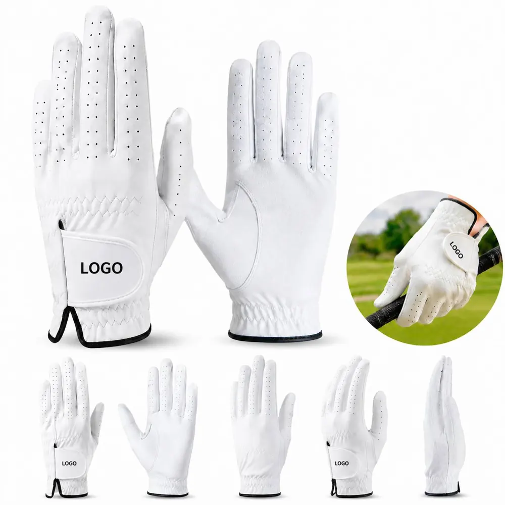 Breathable Lambskin Golf Glove for Left-Handed Players