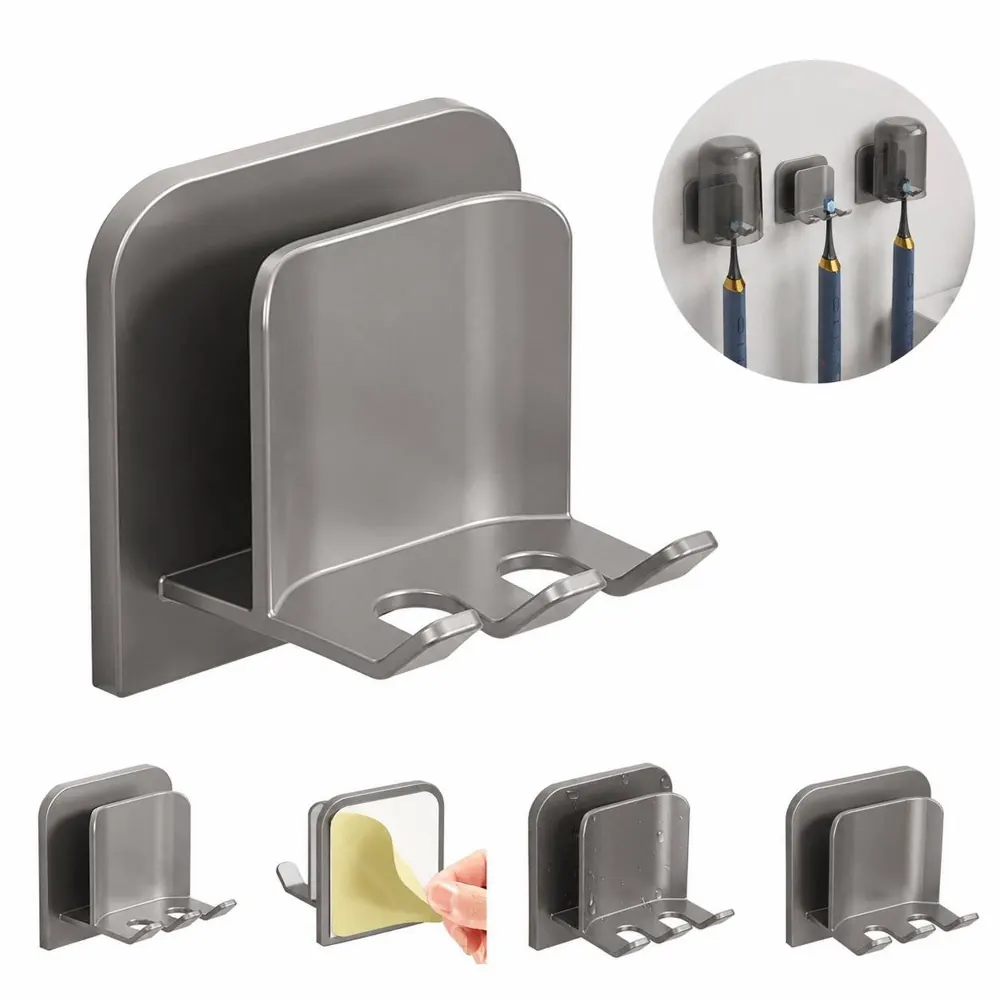 Space-Saving Toothbrush Holder with Multiple Slots 2