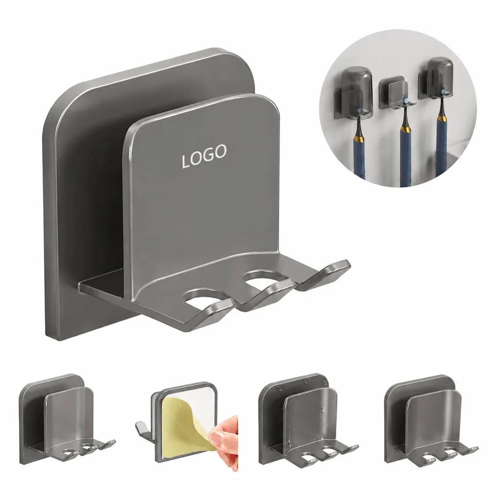 Space-Saving Toothbrush Holder with Multiple Slots