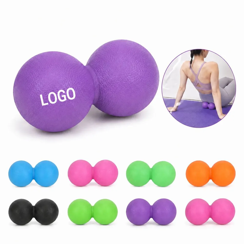 Non-slip Peanut Massage Ball for Deep Tissue Myofascial