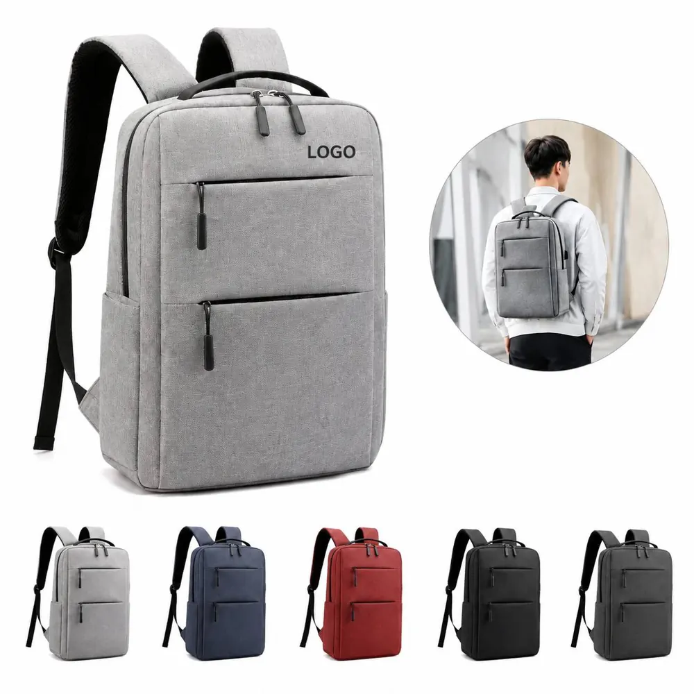 USB Charging Laptop Backpack with Water-Resistant Design