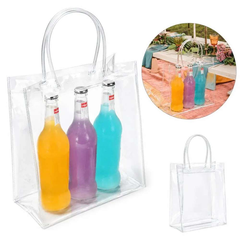 Clear PVC Stadium Tote Bag for Concerts & Events 2