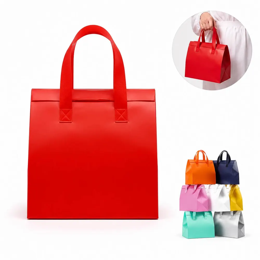 Self-Sealing Insulated Lunch Tote for Picnics & Outdoor 2