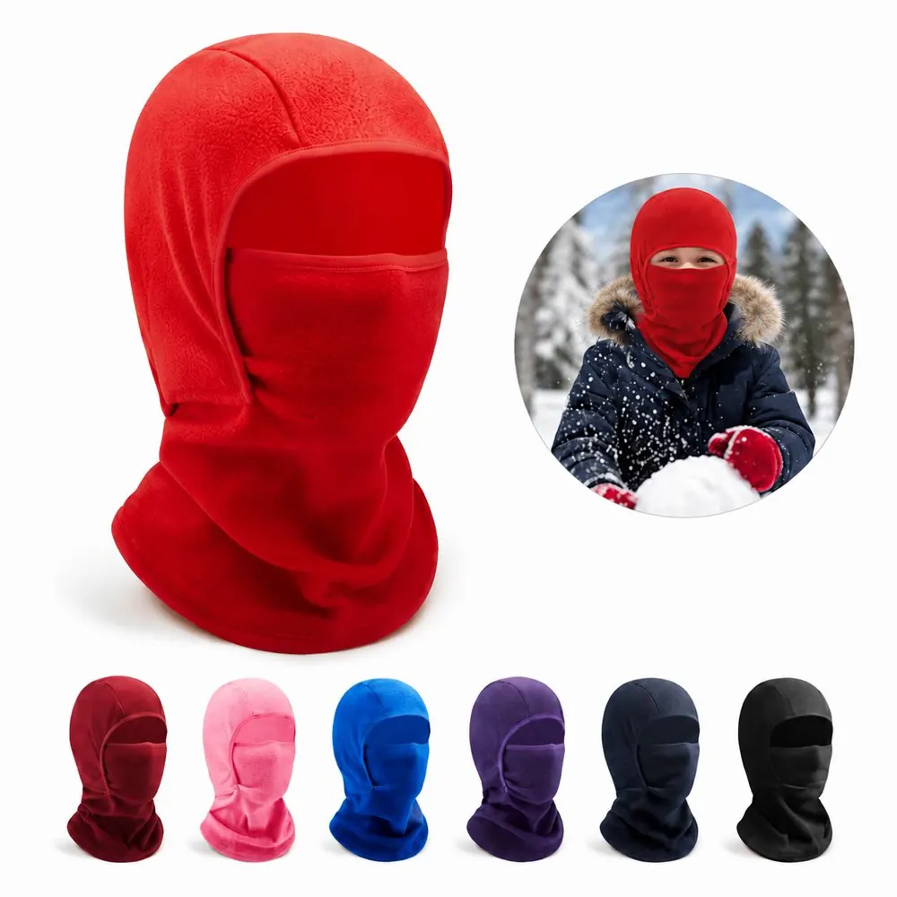 Soft Kids Balaclava Mask Full Face Winter Protection 2