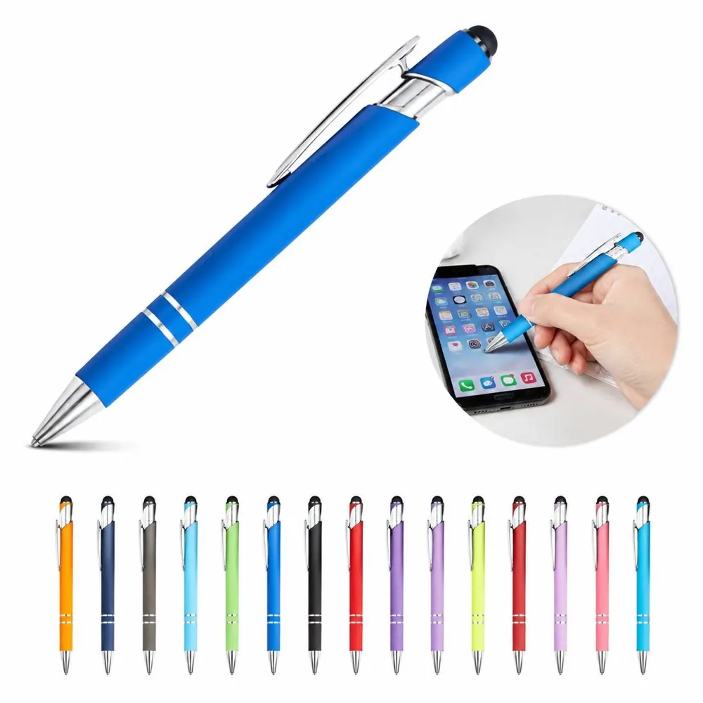 2-in-1 Metal Stylus Ballpoint Pen for Touchscreens 2