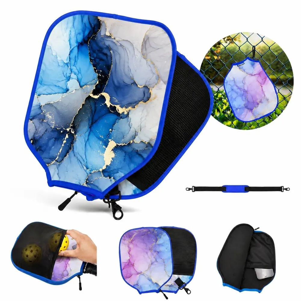 Custom Full-Color Shockproof Pickleball Paddle Cover 2