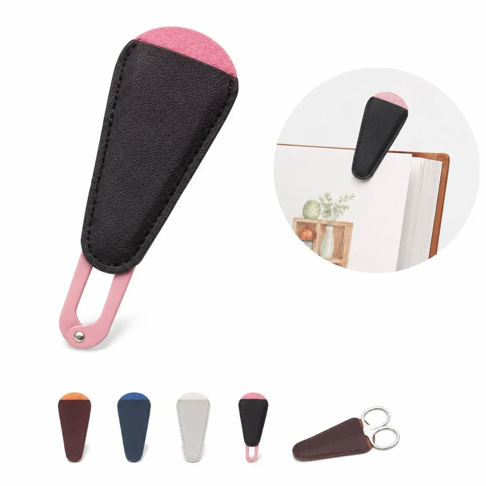 Genuine Leather Scissors Sheath with Belt Loop for Safe 2