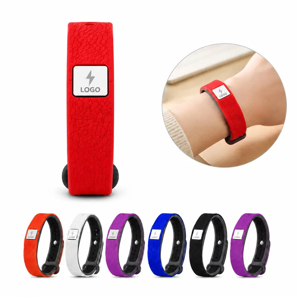 Anti-Static Silicone Bracelet, Adjustable Grounding Band