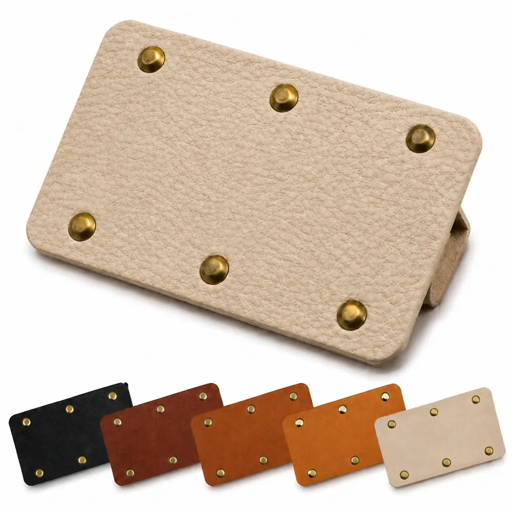 Washable PU Leather Luggage Handle Cover, Comfortable Grip 2