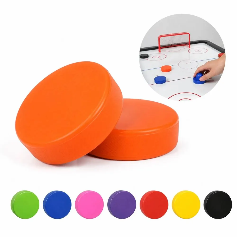 Foam Ice Hockey Puck Stress Ball for Hand Exercise & Relief 2
