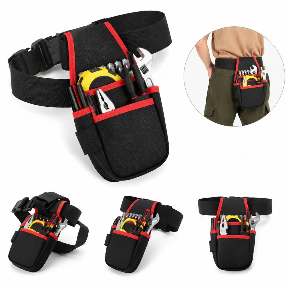 Adjustable Waist Tool Pouch with Multi-Pockets 2