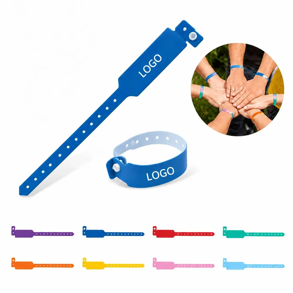 Customizable Vinyl Event Wristbands for Access Control