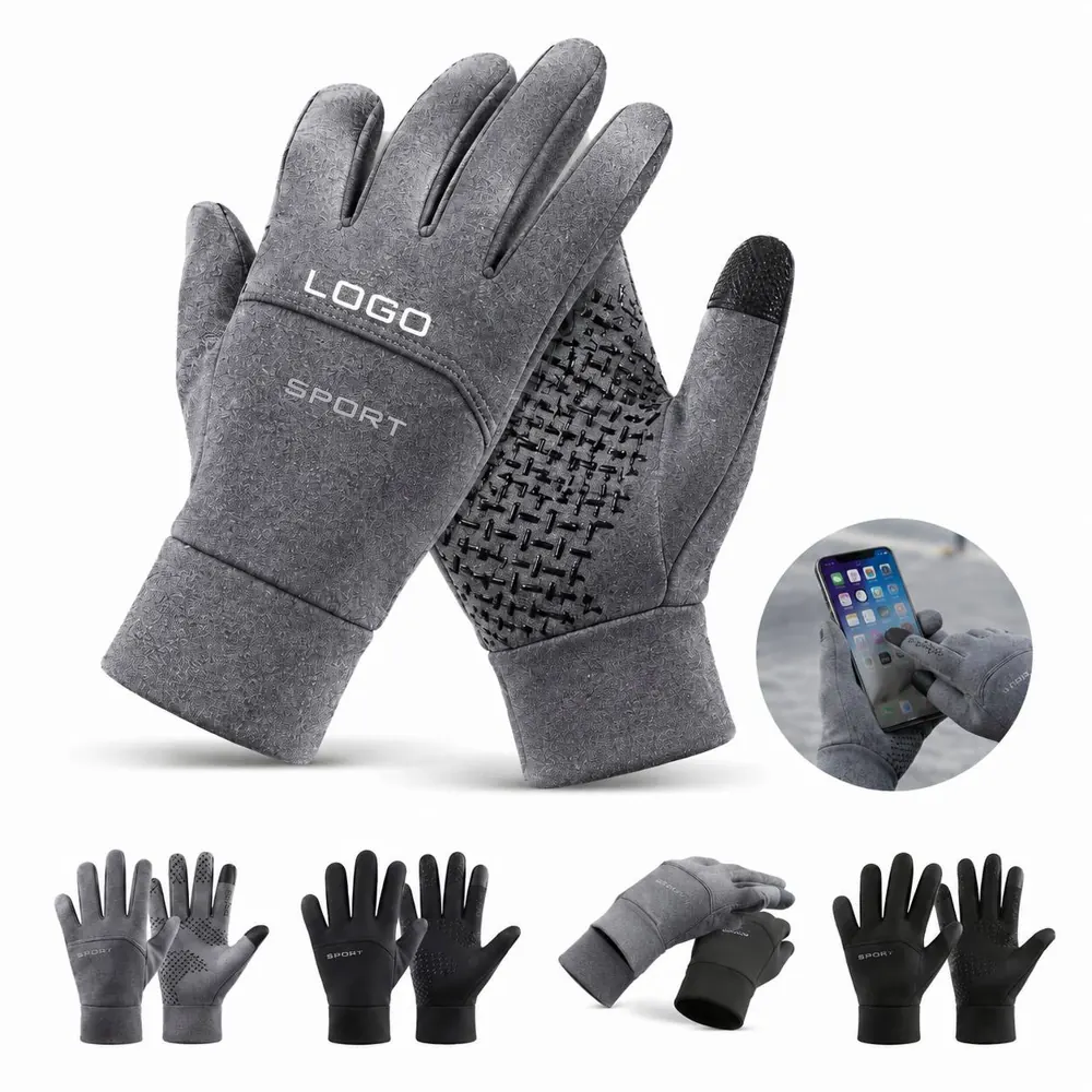 Waterproof Touchscreen Winter Gloves with Non-Slip Grip
