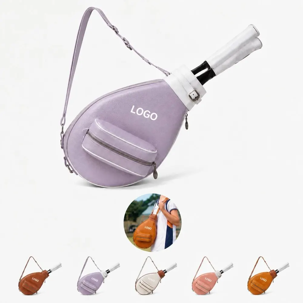 Water-Resistant Racket Bag with Padded Compartments