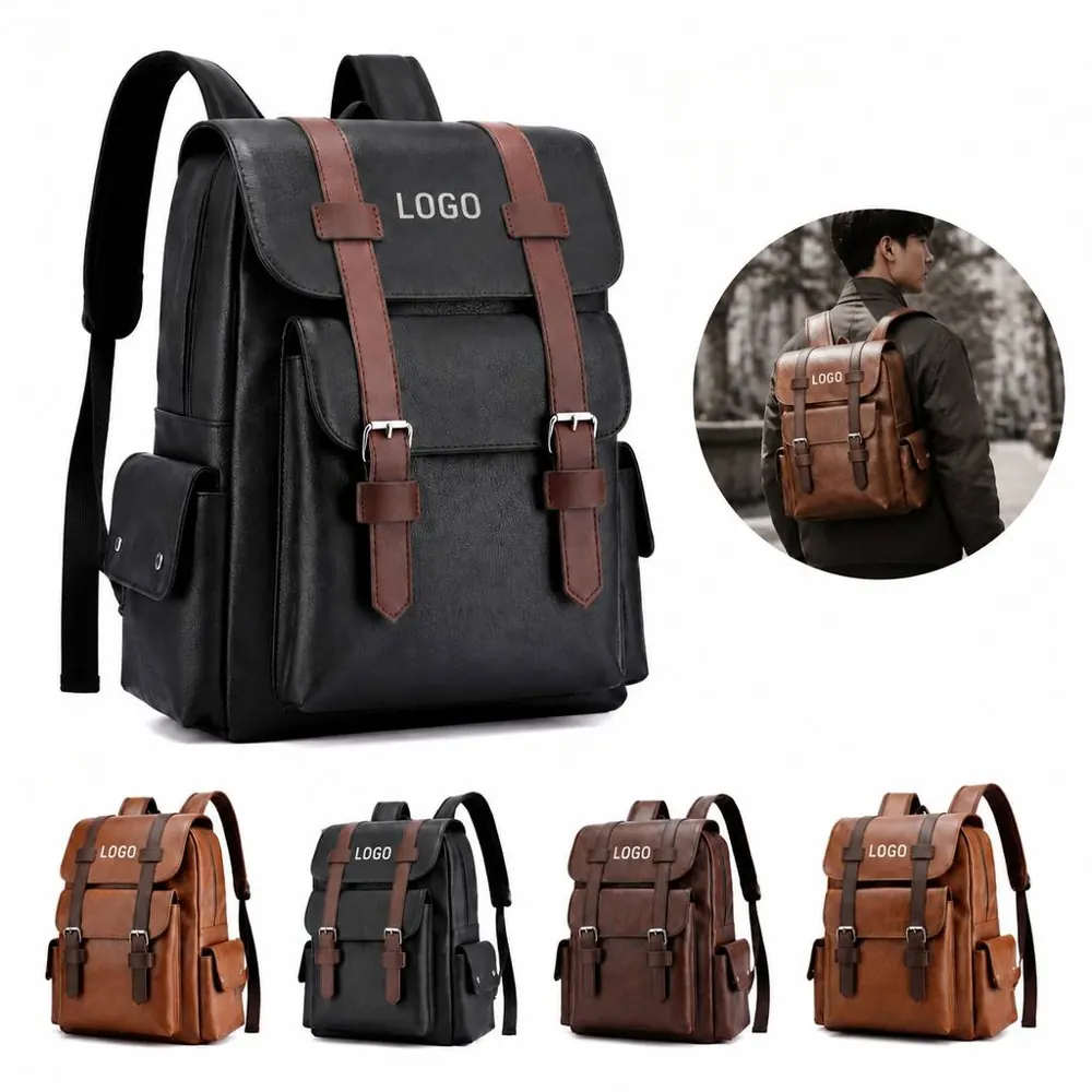Compact Foldable Travel Backpack with Laptop Compartments