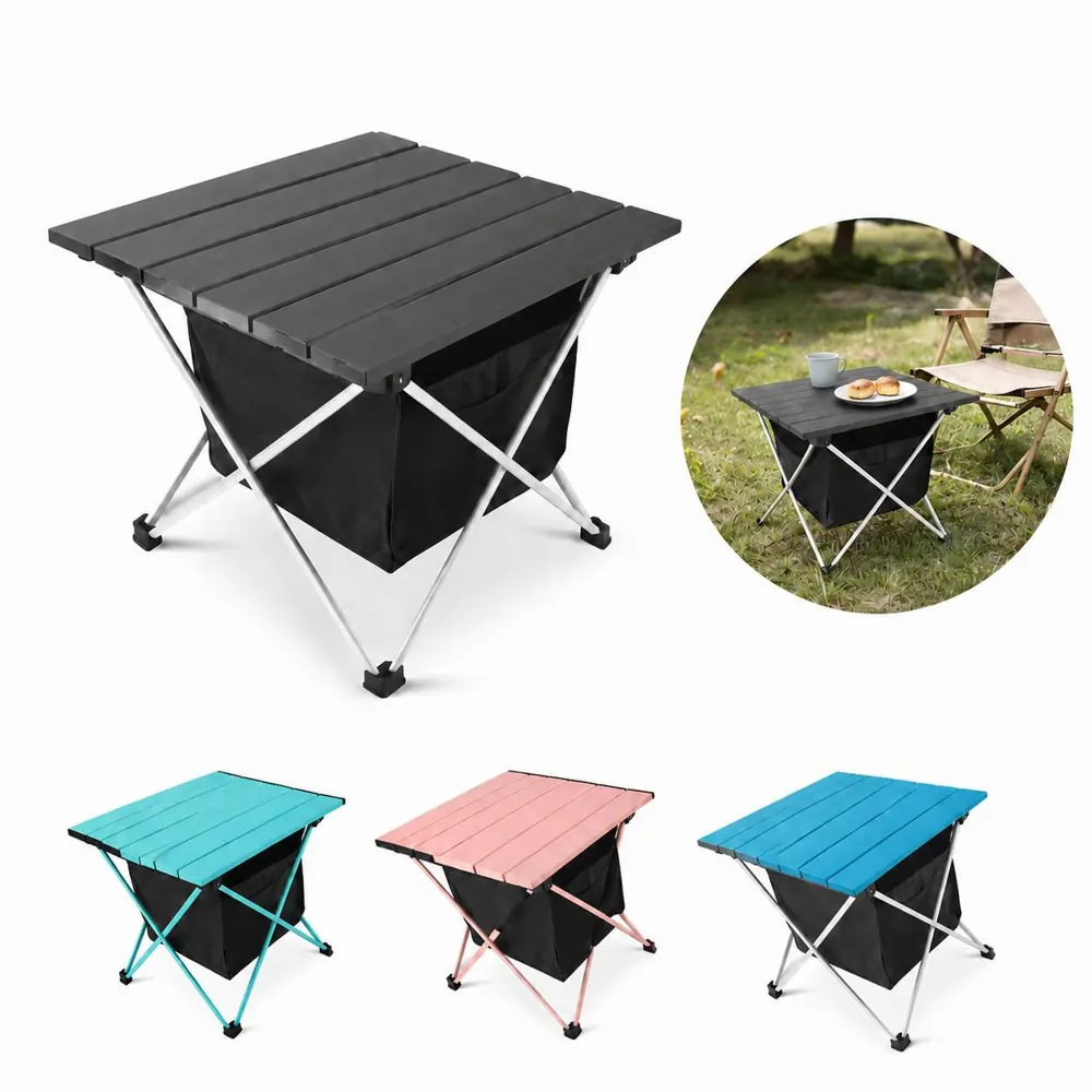 Portable Aluminum Folding Table for Camping and Picnics 2