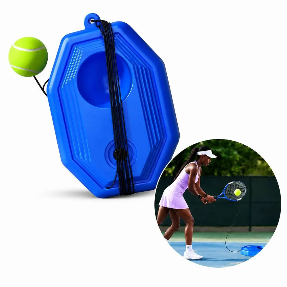 Solo Tennis Practice Rebounder with Adjustable Elastic Cord 2