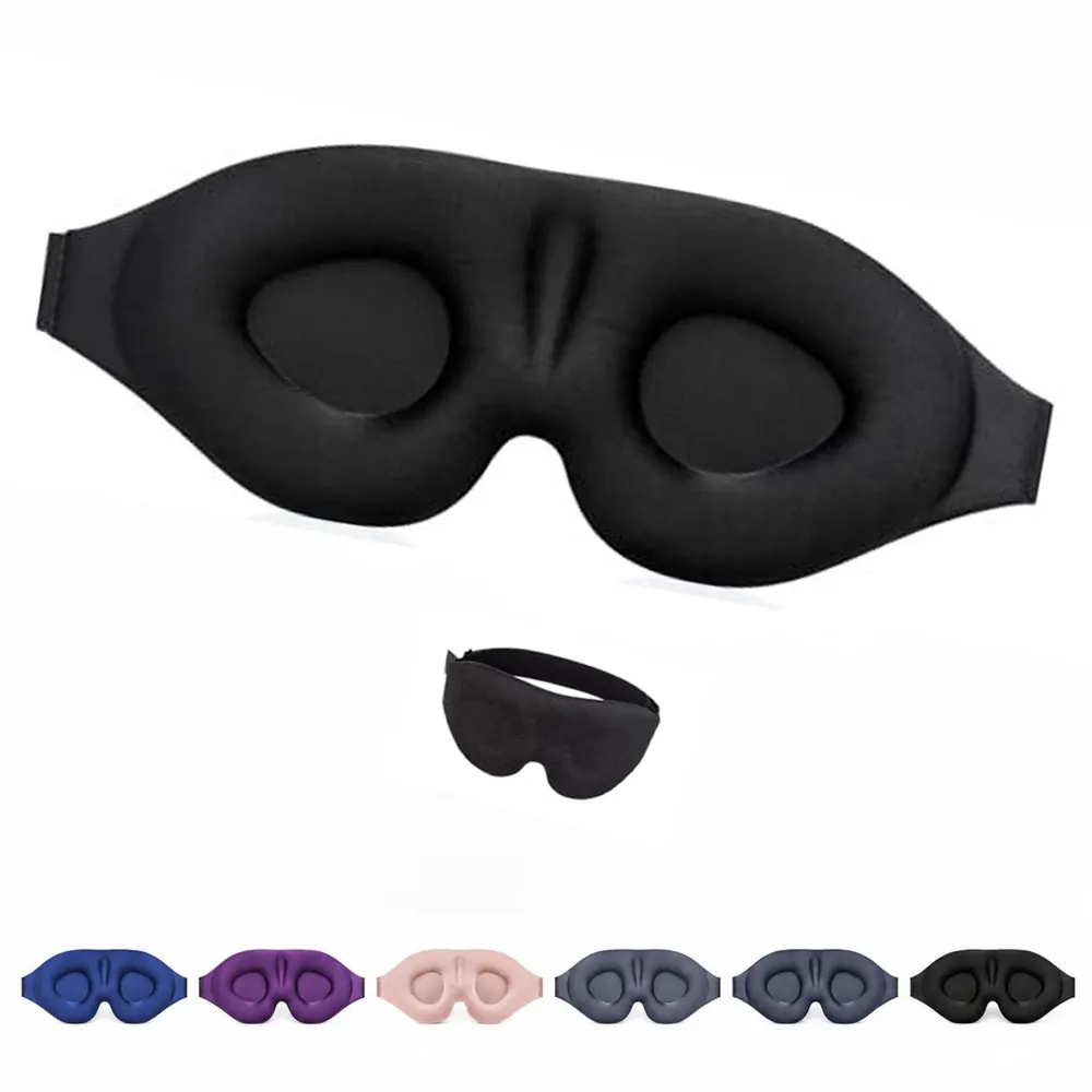 3D Contoured Memory Foam Sleep Mask for Blackout 2