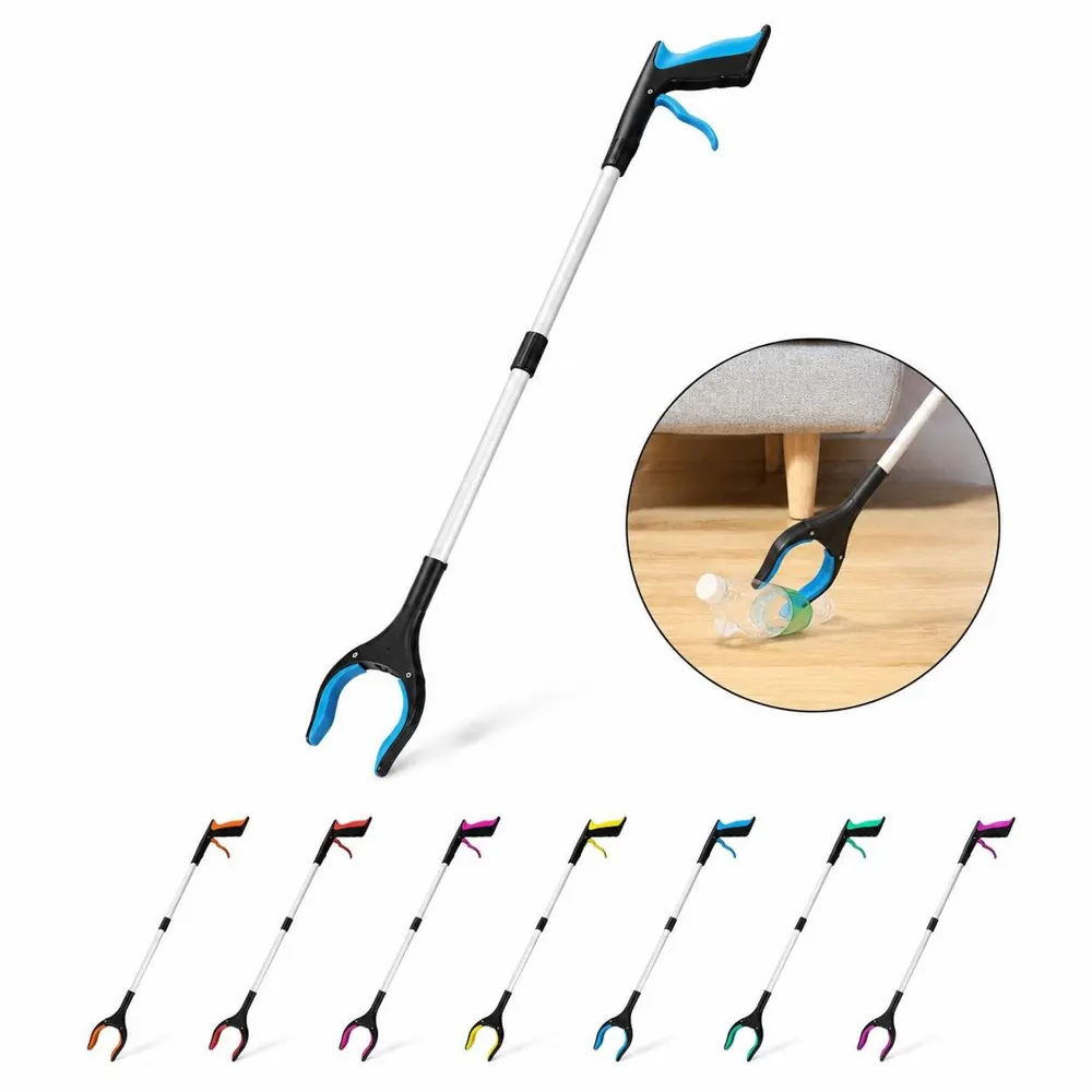 Collapsible Reach Extend Grabber Tool for Secure Pickup 2