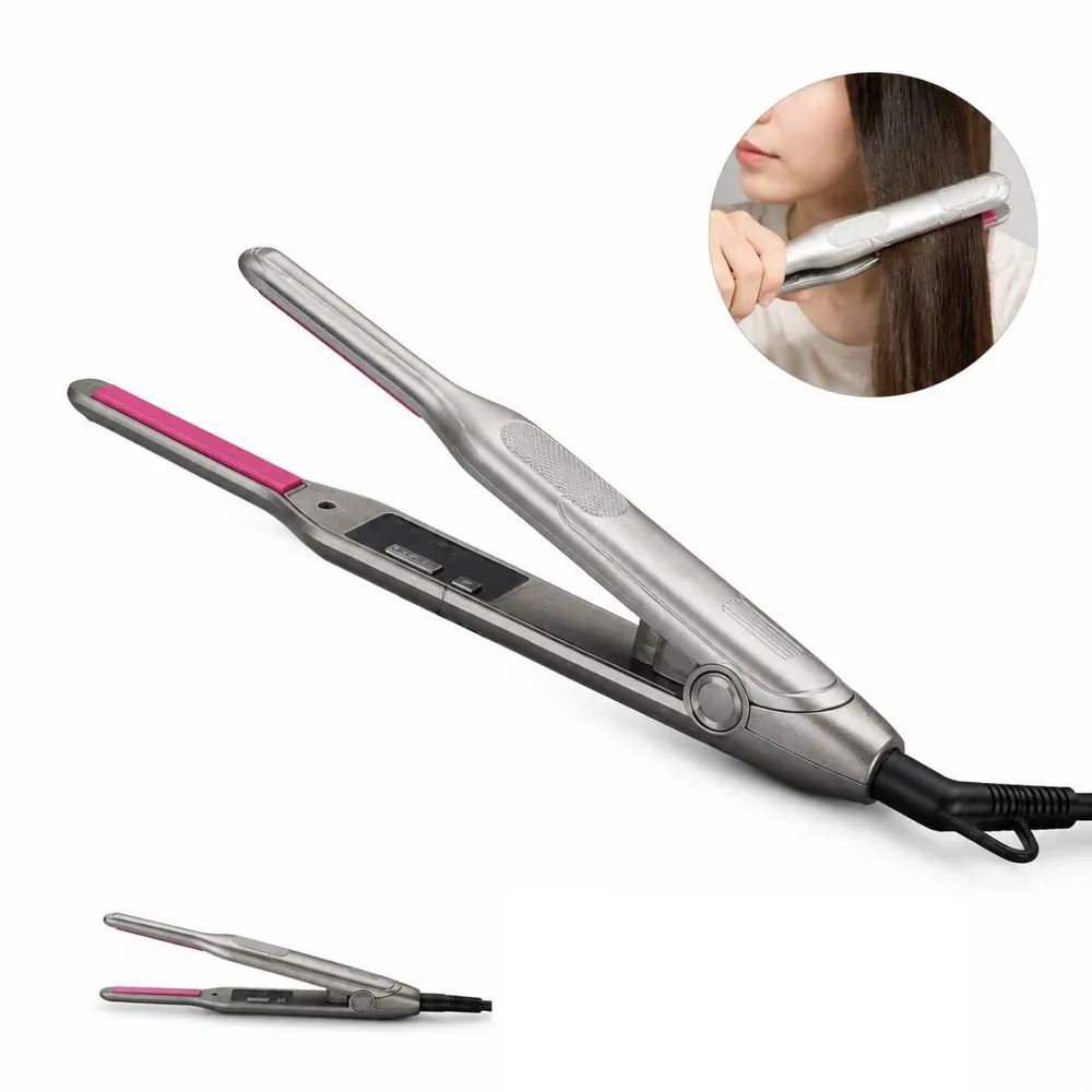 Ceramic Plate Hair Straightener with Adjustable Temperature 2