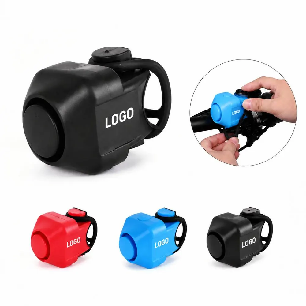 Electronic Bike Bell with Loud Sound and Push-Button