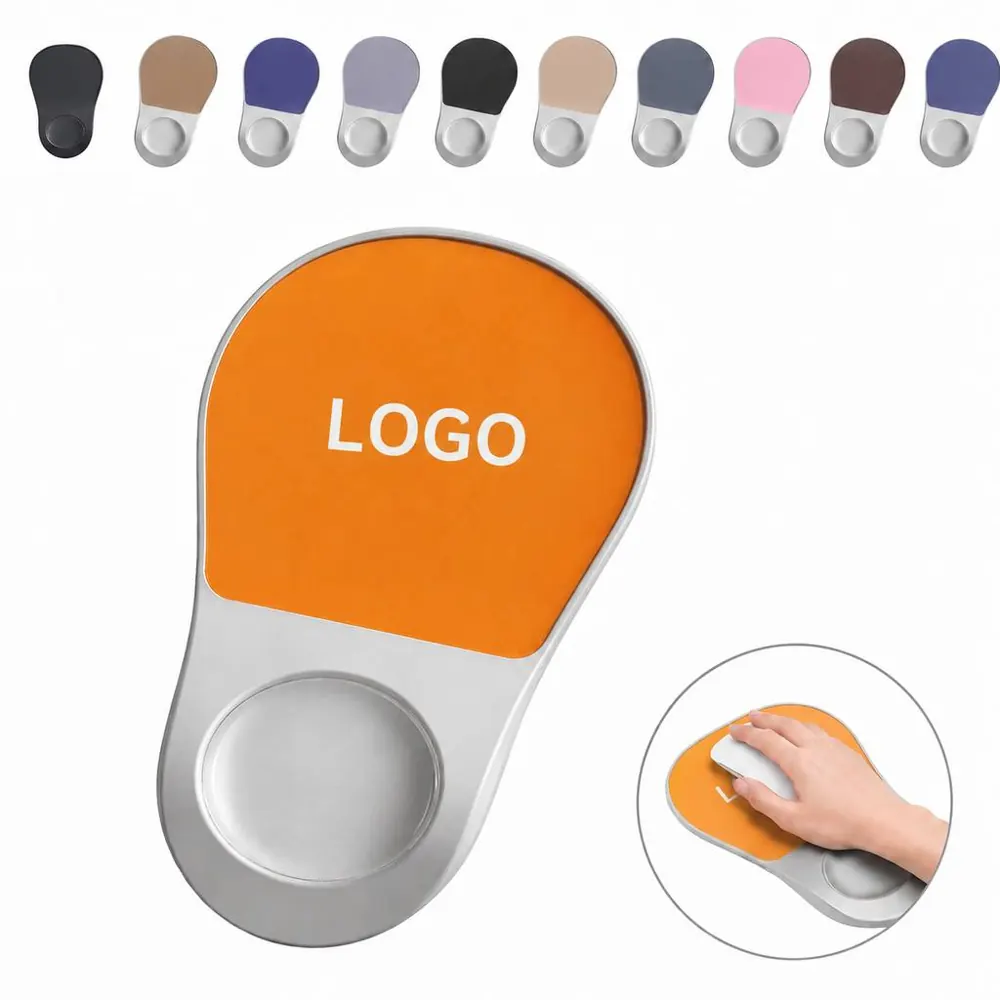 Ergonomic Wrist Support Silicone Mouse Pad with Non-Slip