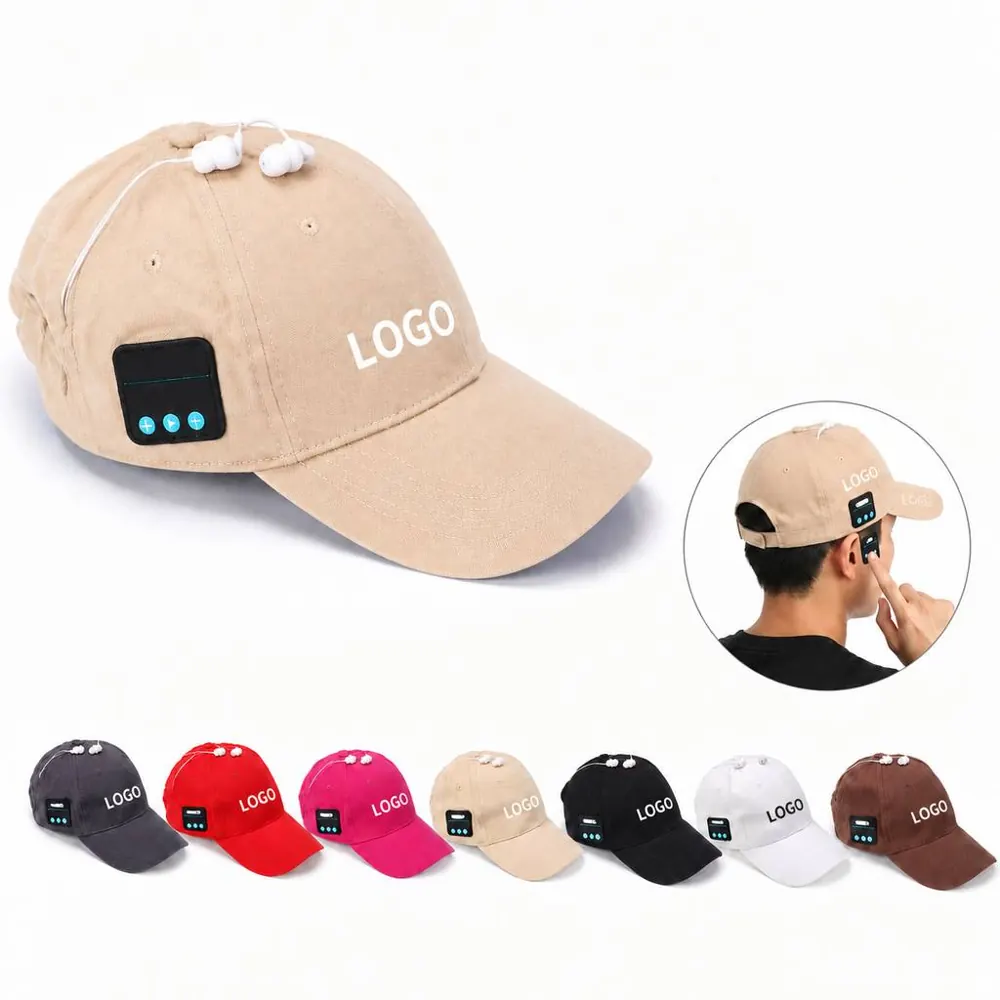 Wireless Music Baseball Cap with Wireless Speaker