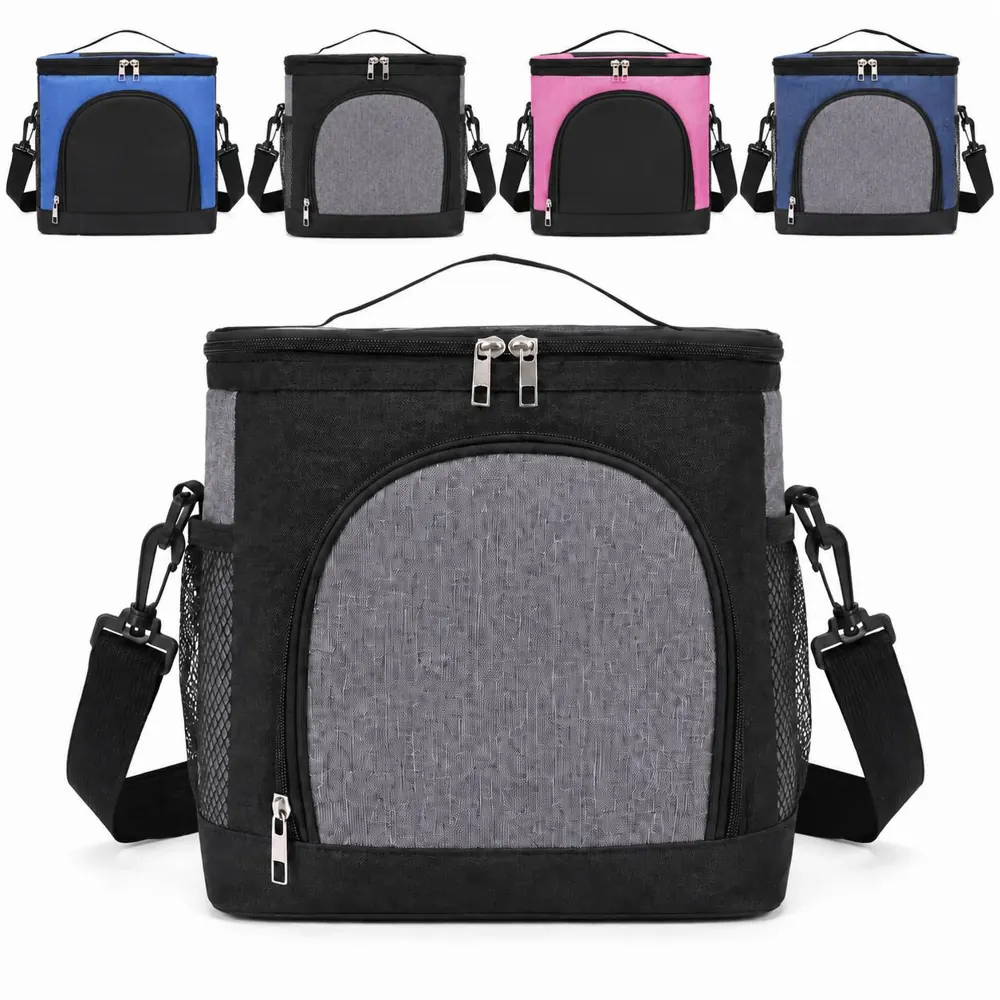 Thermal Insulated Lunch Bag with Shoulder Strap 2