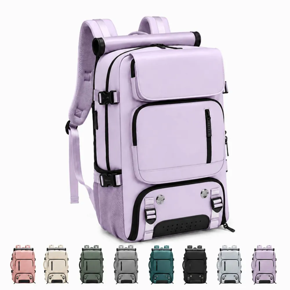 Water-Resistant Travel Backpack with Laptop Sleeve 2
